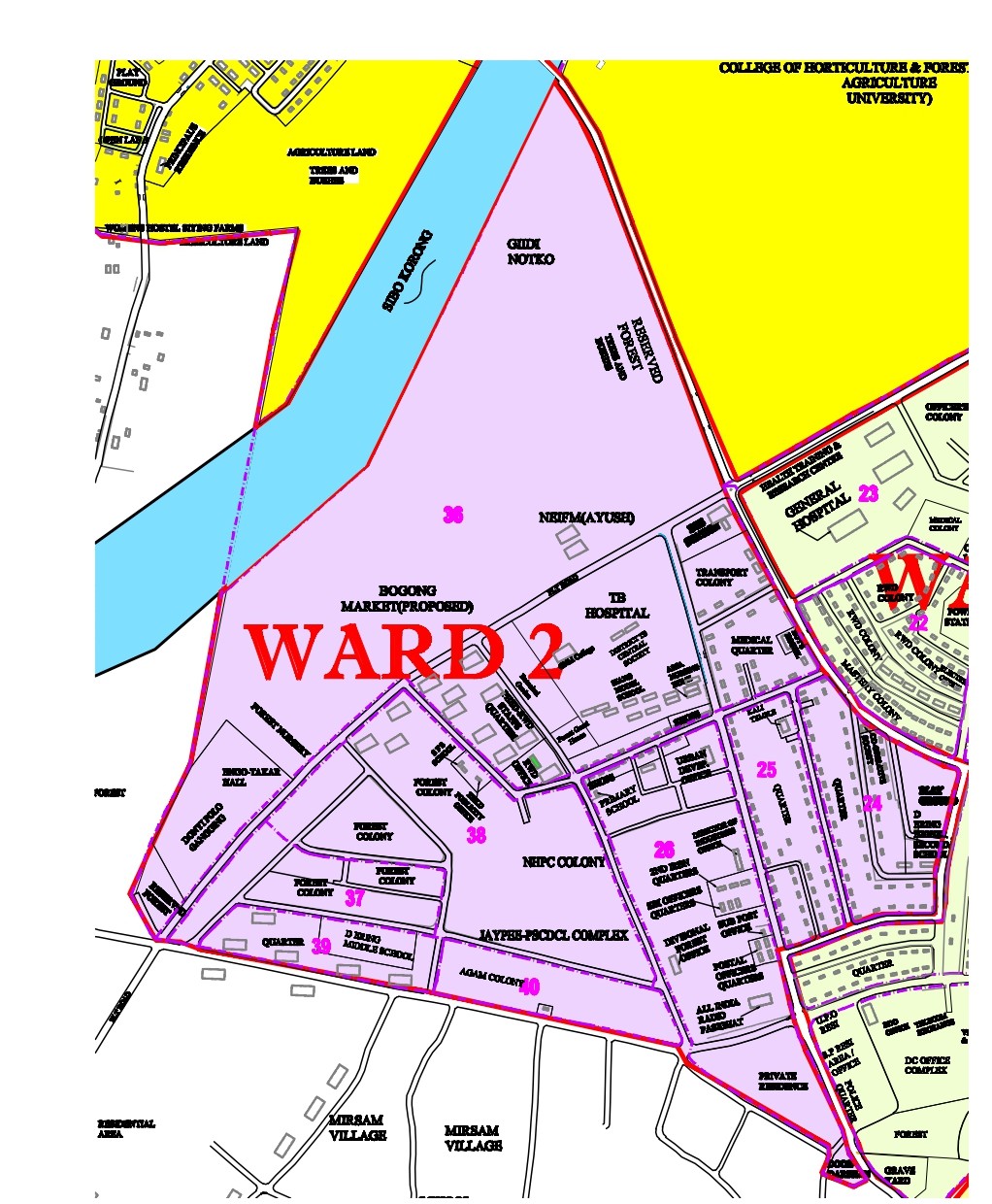 Ward 2 map