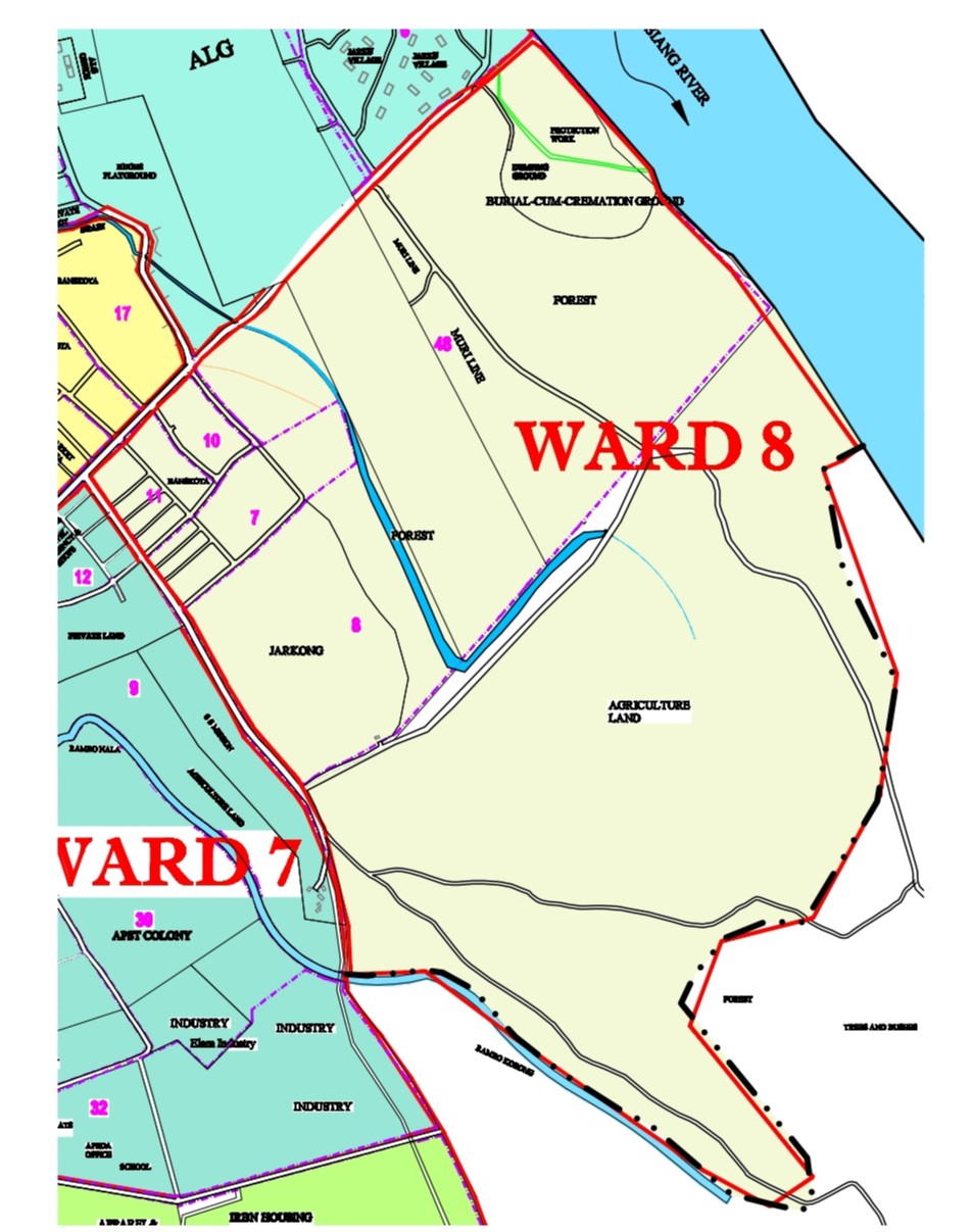 Ward 8 map